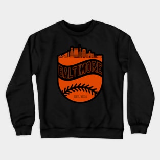 Baltimore Baseball 02 Crewneck Sweatshirt